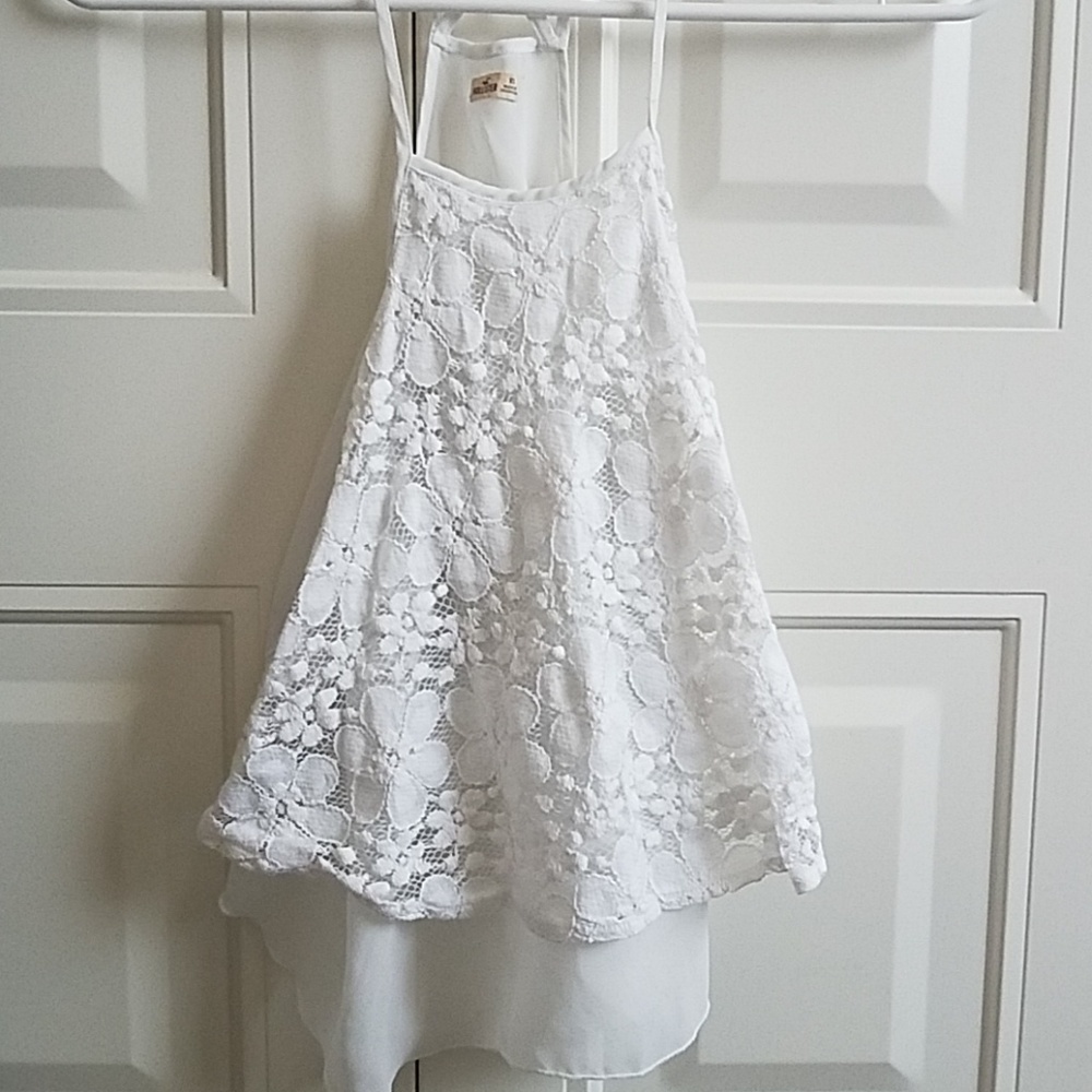 Crochet Flowy Tank